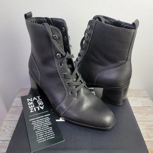 Naturalizer Black Block Heel Sevilla Bootie